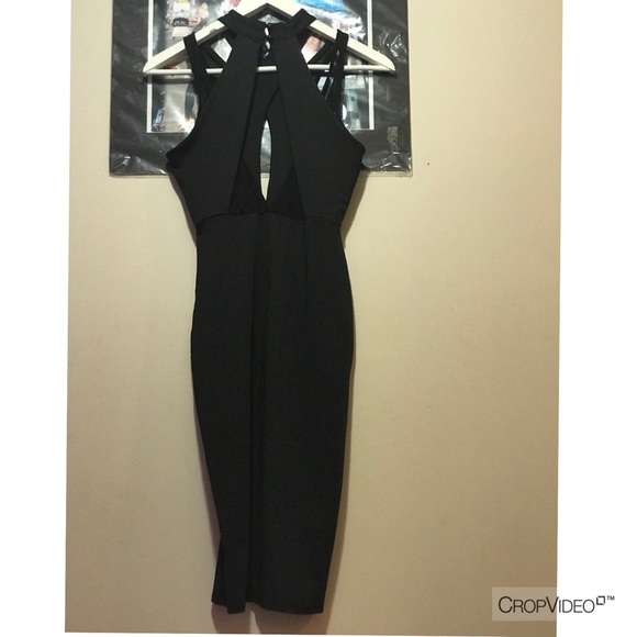 Black mini dress - Picture 2 of 2